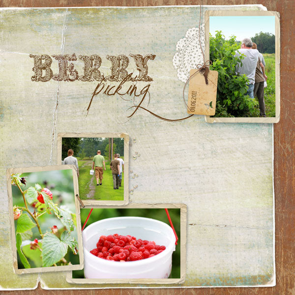 Scrap Templates 36 - Two-Page Spreads