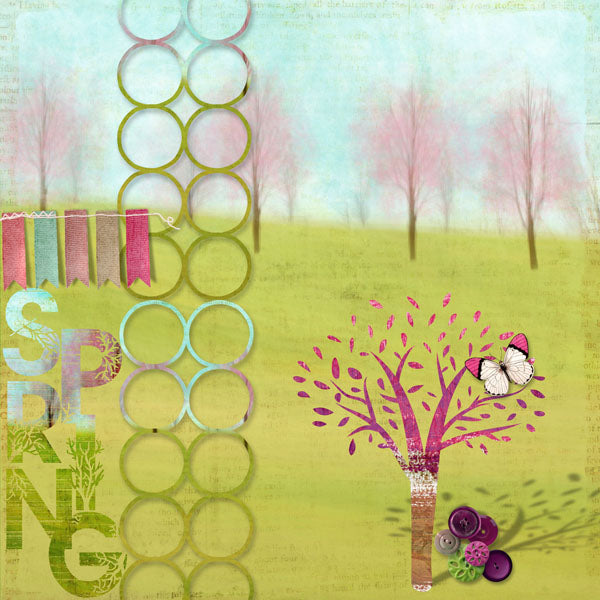 Art Journal - Symphony of Seasons Page Pak