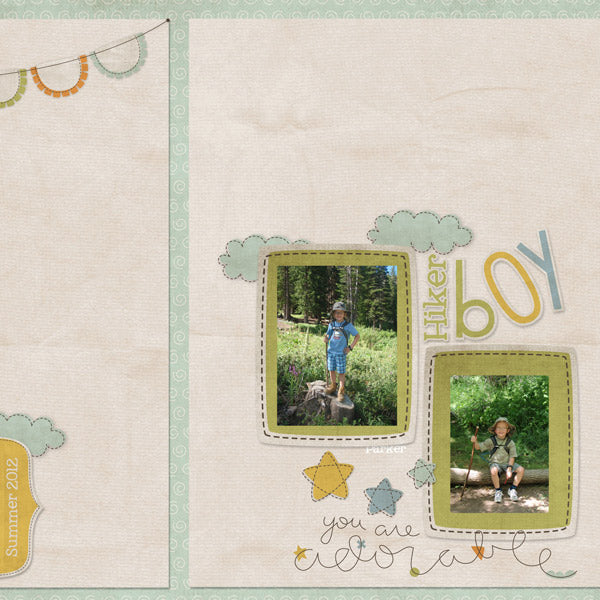 Adorable Boy Page Pak