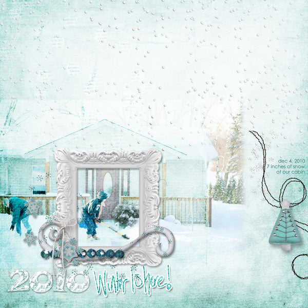 Blustery Blues Page Pak