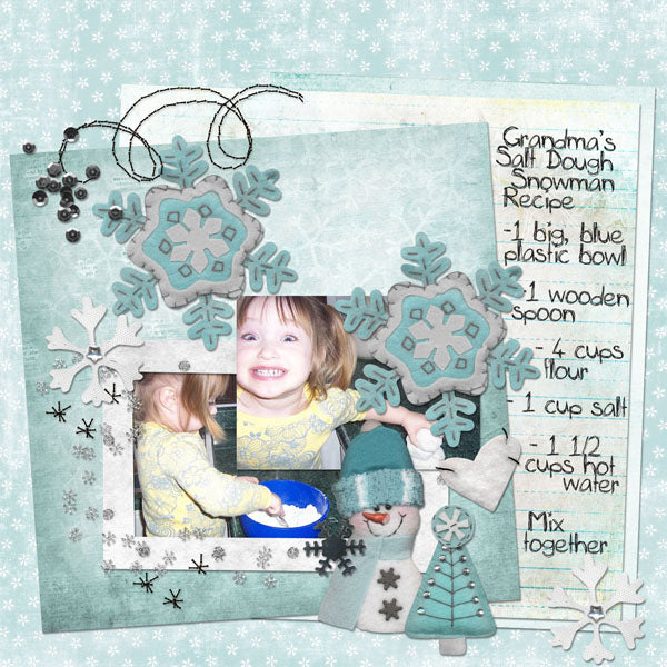 Blustery Blues Page Pak