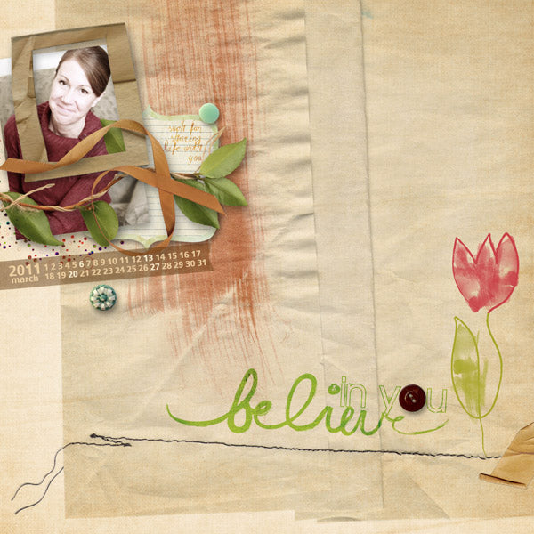 Painted Blooms Element Pak w/Brushes