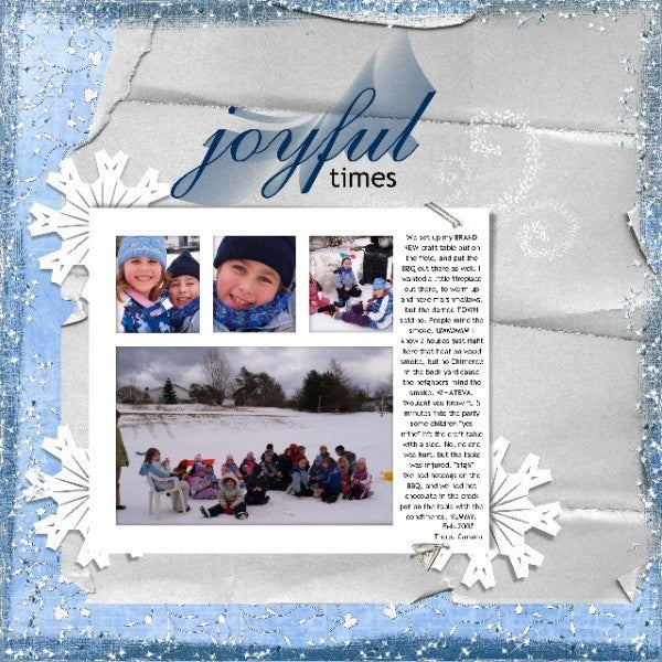 Happy Hanukkah Page Pak