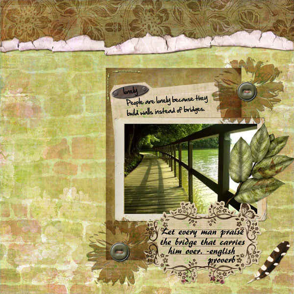 Nature's Sketchbook - Papers 1 - Botanical Imprints