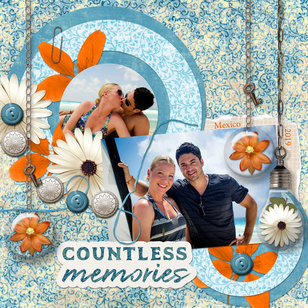 Fall Friendship Scrap.Words