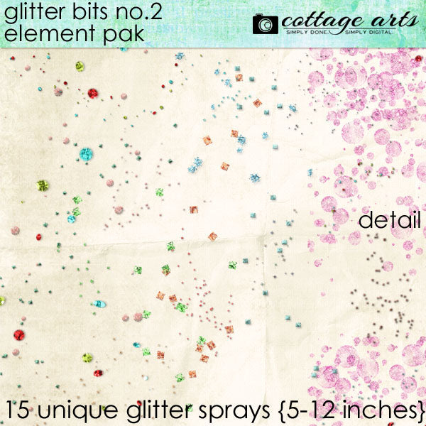 Glitter Bits 2 Element Pak