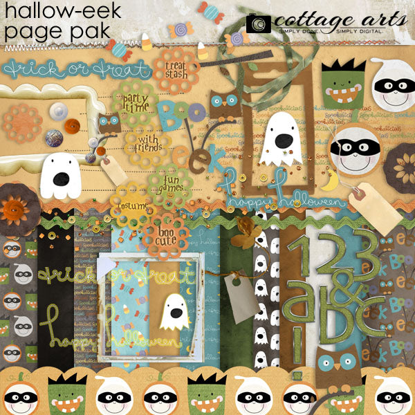 Hallow-eek! Page Pak