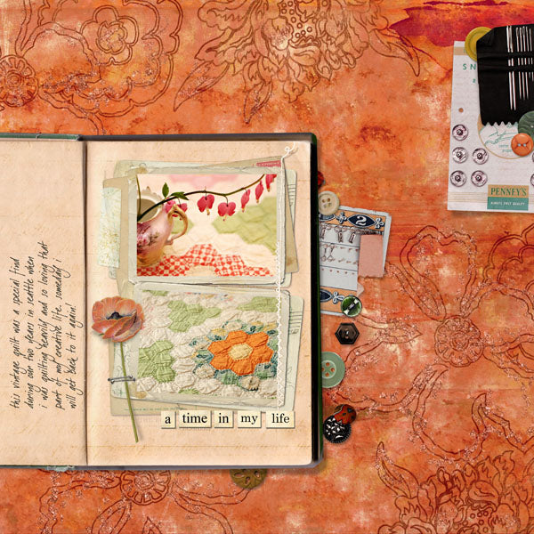 Nature's Sketchbook - Papers 1 - Botanical Imprints