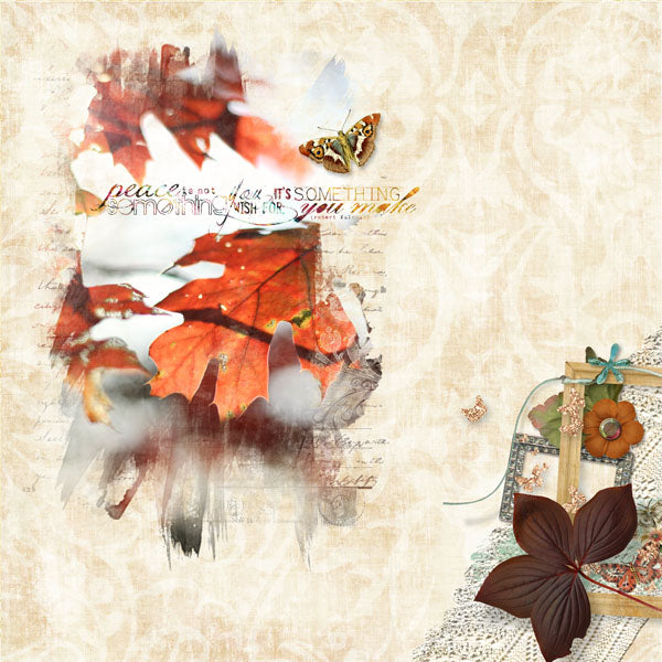 Nature's Sketchbook - Papers 1 - Botanical Imprints