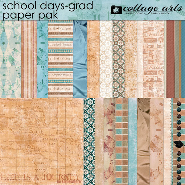 School Days - Grad Paper Pak