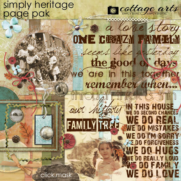 Simply Heritage Page Pak