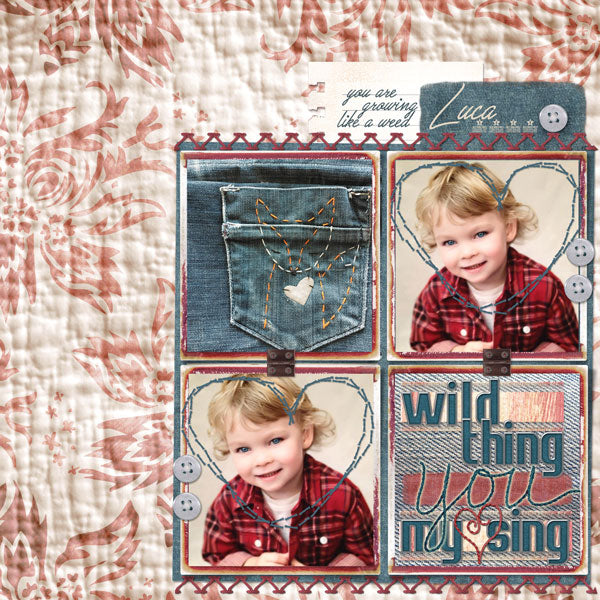 Stitched With Love Page Pak
