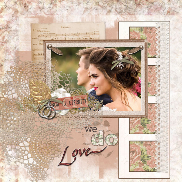 Vintage Romance AlphaSet