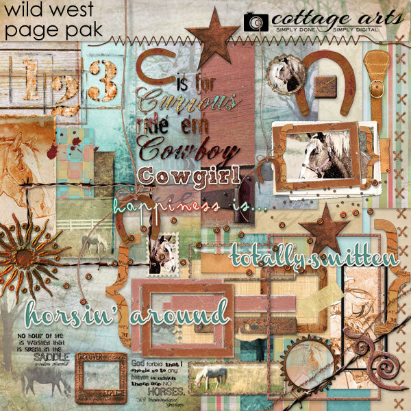 Wild West Page Pak