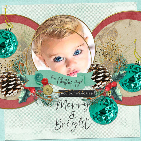 Winter Joy Scrap.Words