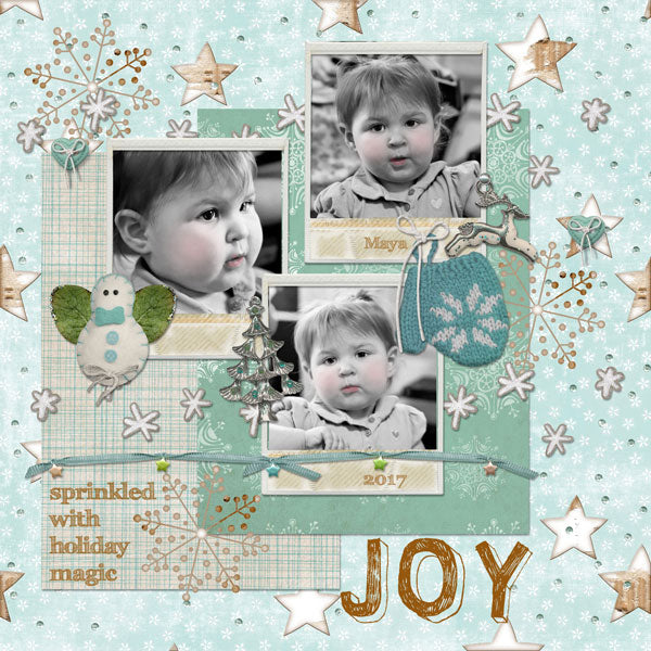 Winter Woodland Page Pak