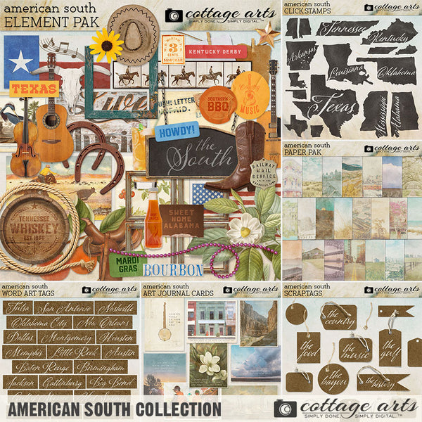 American South Click.Stamps