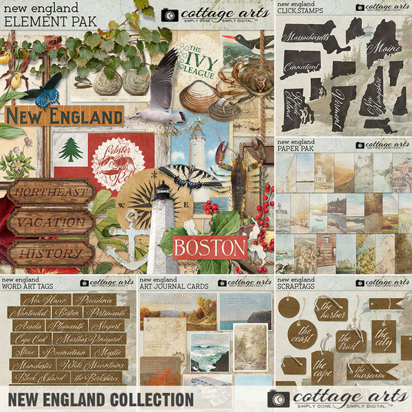 New England Click.Stamps