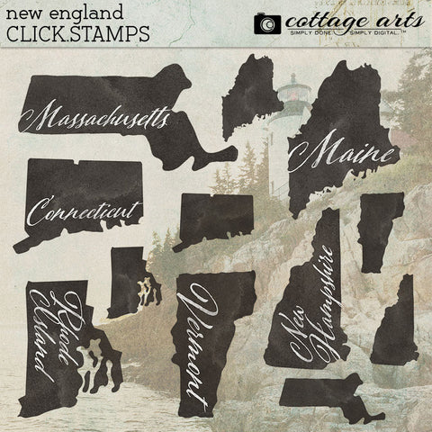 New England Click.Stamps