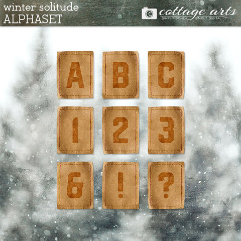Winter Solitude AlphaSet