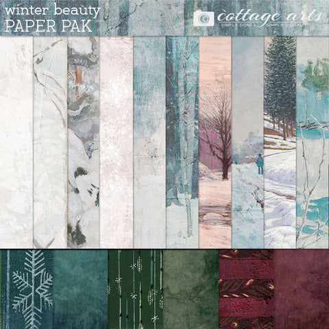 Winter Beauty Paper Pak
