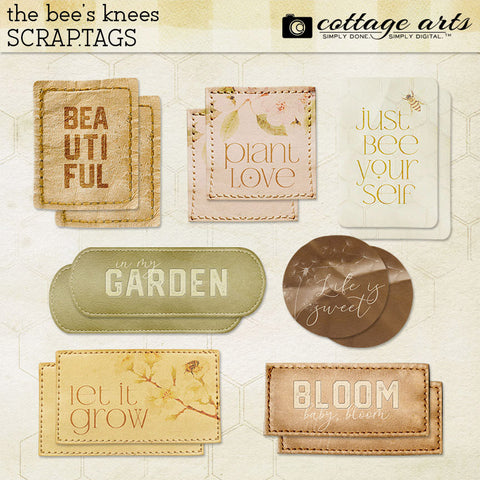 The Bee's Knees Scrap.Tags