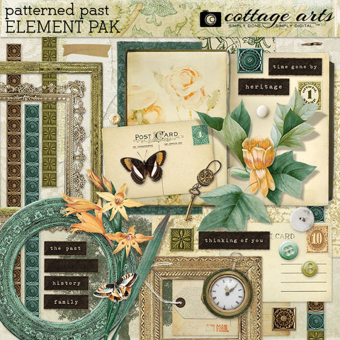 Patterned Past Element Pak