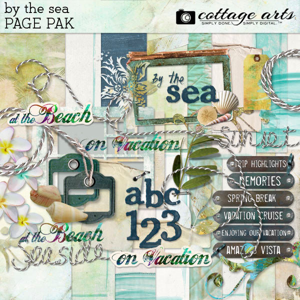 By the Sea Page Pak
