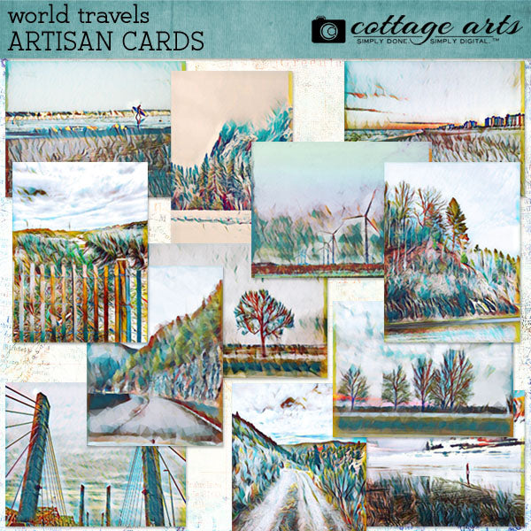 World Travels Artisan Cards