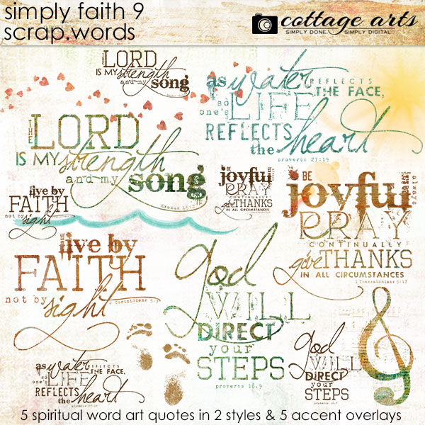 Simply Faith 9 Scrap.Words