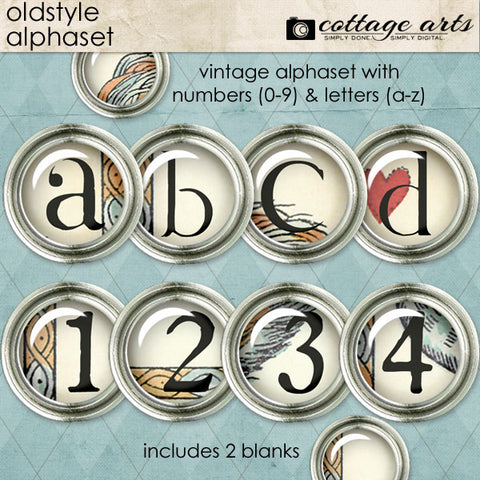 Oldstyle AlphaSet