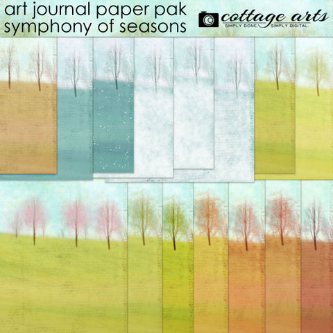 Art Journal - Symphony of Seasons Paper Pak