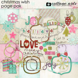 Christmas Wish Page Pak