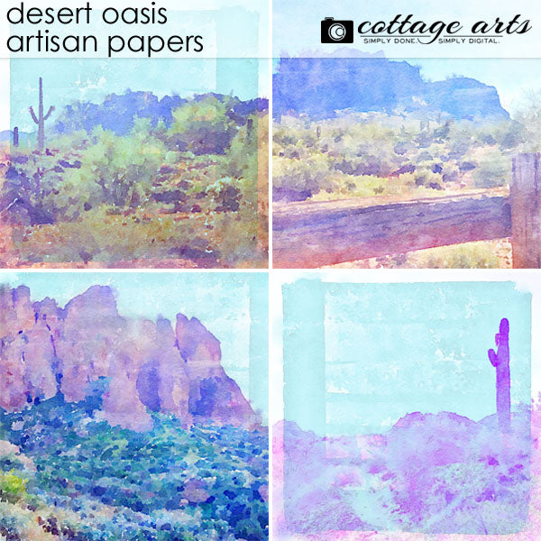 Desert Oasis Artisan Papers