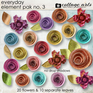 Everyday Element Pak 3 - Flowers