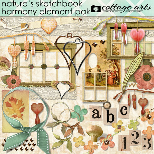 Nature's Sketchbook Element Pak 2 - Harmony