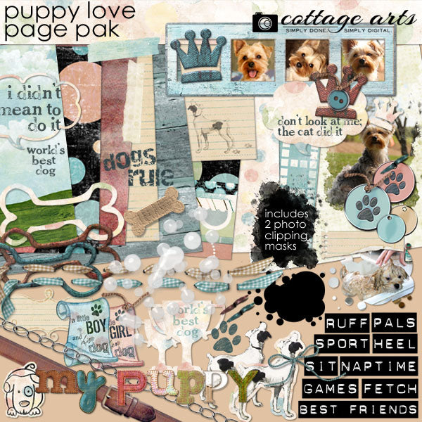Puppy Love Page Pak