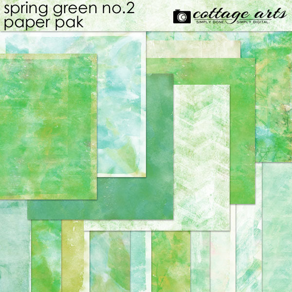 Spring Green 2 Paper Pak