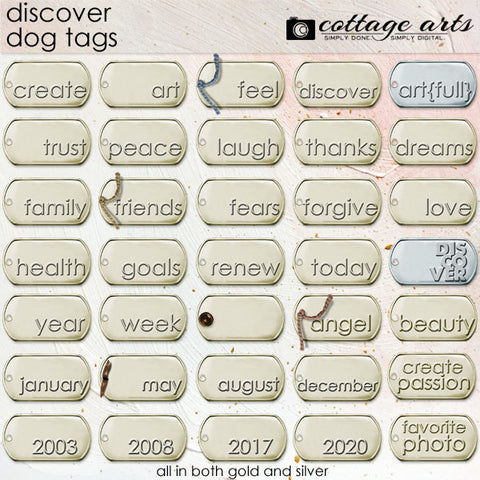 Discover Dog Tags