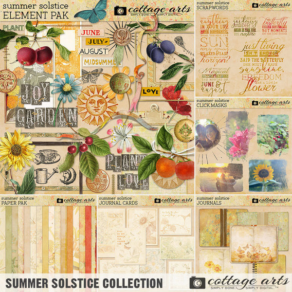 Summer Solstice Journal Cards