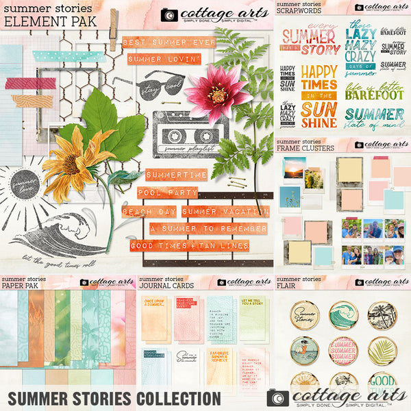 Summer Stories Journal Cards