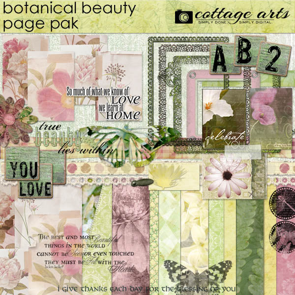 Botanical Beauty Page Pak