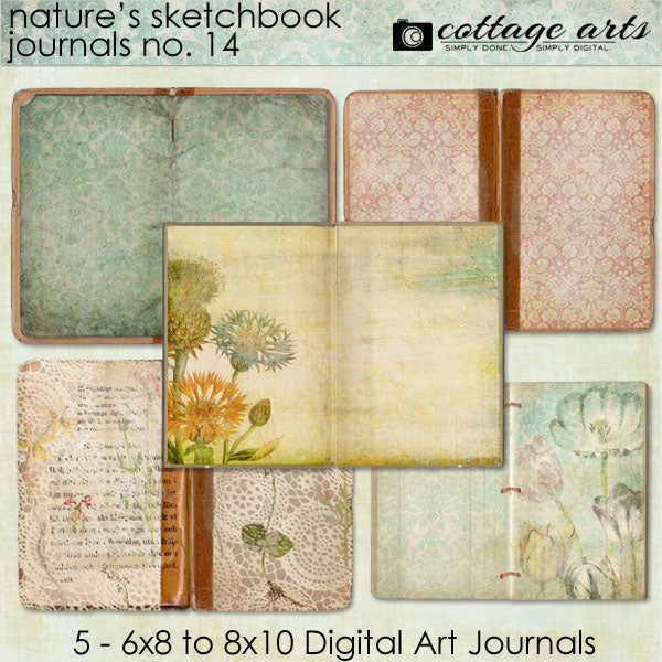 Nature's Sketchbook 14 Journals