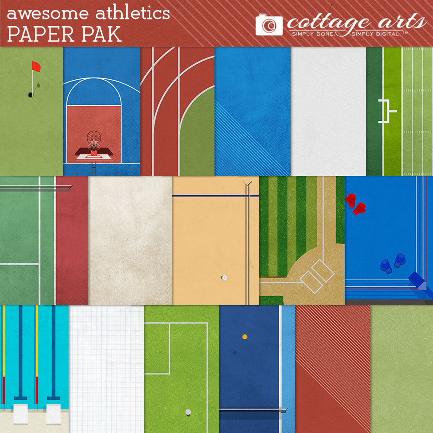 Awesome Athletics Paper Pak