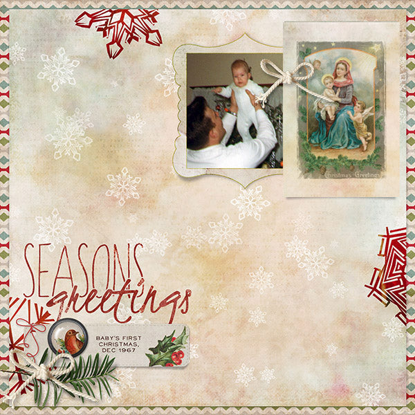 Simply Faith - Christmas Art Journal Cards