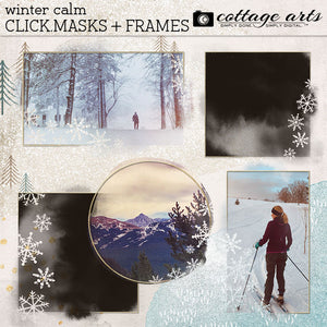 Winter Calm Click.Masks & Frames