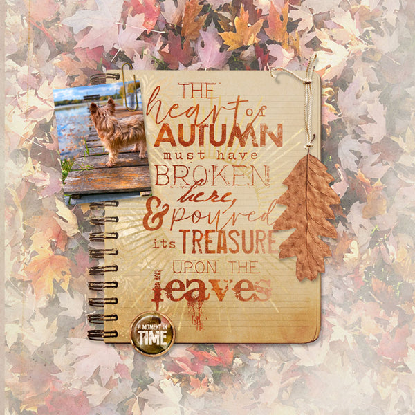 Autumn Colors Scrap.Words