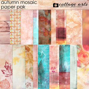 Autumn Mosaic Paper Pak