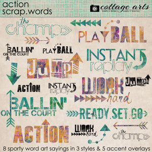 Action Scrap.Words