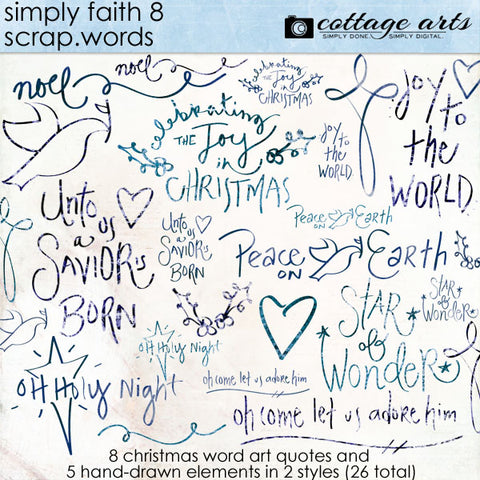 Simply Faith 8 Scrap.Words